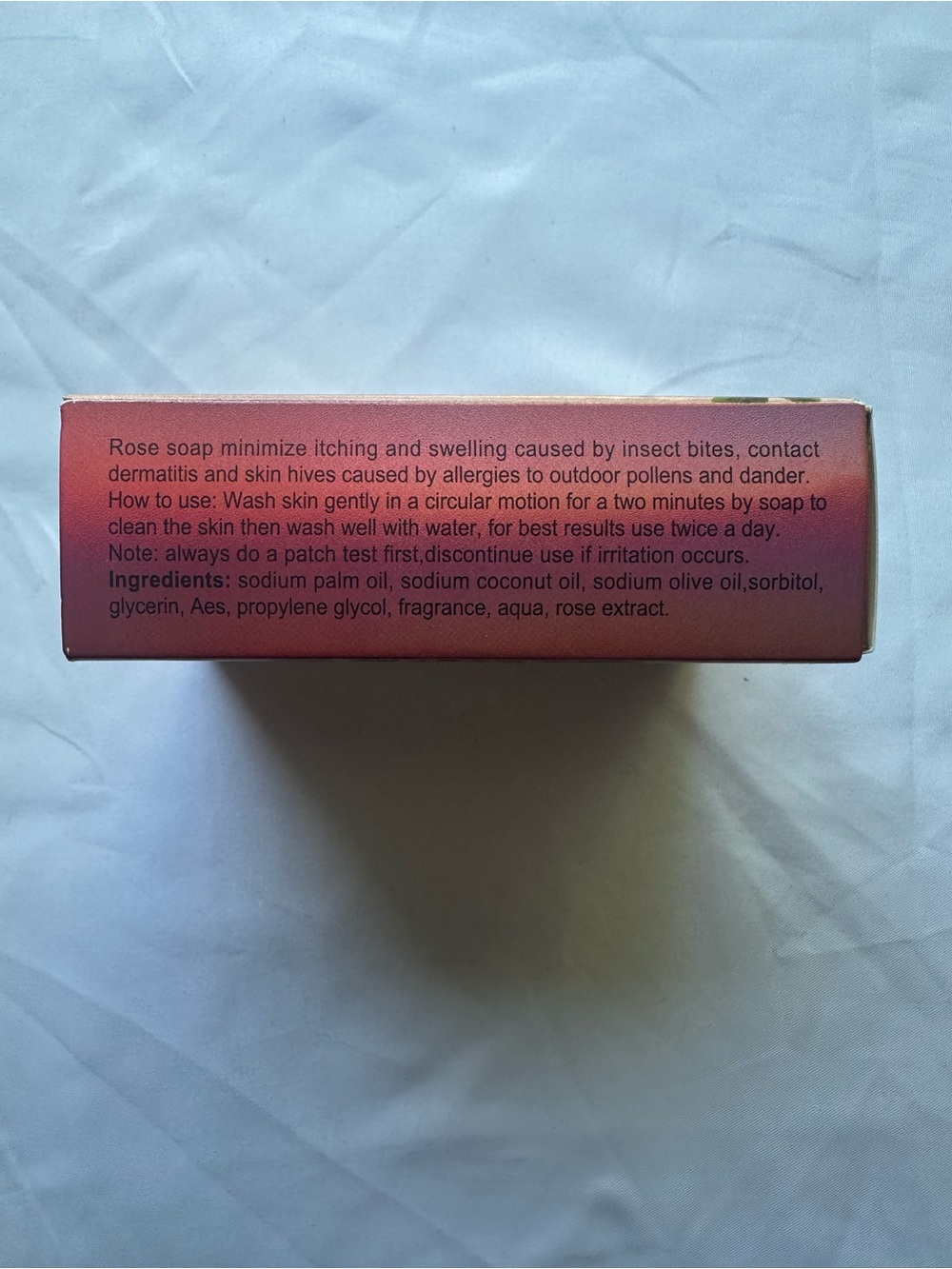 Simply Bella Handmade Rose Face Soap Cleanser Bar 100g NIB - Picture 4 of 6